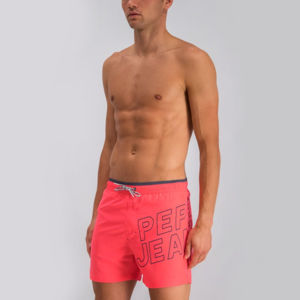 Pepe Jeans pánské růžové plavky Gold - M (354)